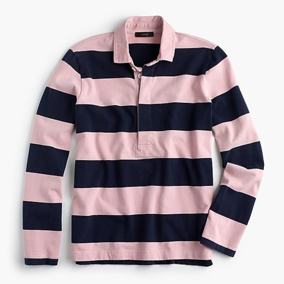 J. Crew Tops - NWT J.Crew Women's 1984 Rugby Shirt in Stripe J. Crew Tops - NWT J.Crew Women's 1984 Rugby Shirt in Stripe
